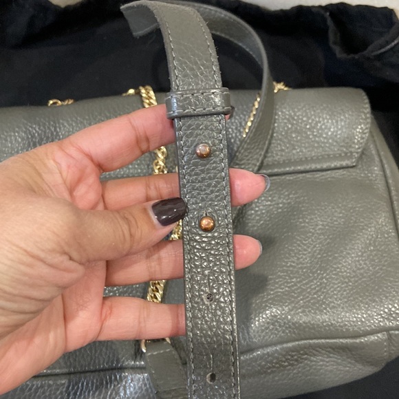 Versace Collection La Medusa Leather Crossbody Shoulder Bag - Picture 10 of 11